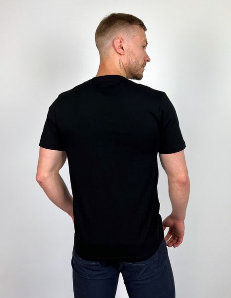 Чоловіча футболка з вишивкою “Поліська зірка”, чорна 1880838222 фото