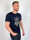 Чоловіча футболка з вишивкою “Поліська зірка”, темно-синя 1880857492 фото 3