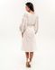Жіноча вишита сукня Тадея з сіро-молочною вишивкою 2199886707 фото 2