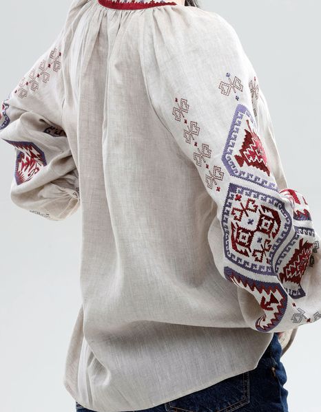 Жіноча вишита блуза за мотивами гуцульських килимів 2178712585 фото