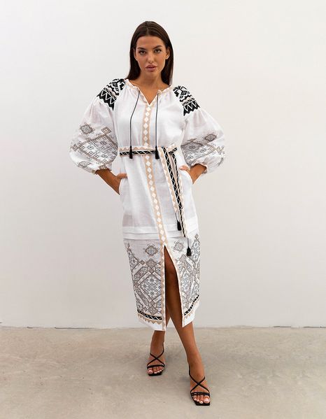 Розкішна вишивана сукня "Буковина" 2201254251 фото