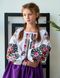 Неймовірна вишиванка для дівчинки, квітковий орнамент, вишитий хрестиком 2140913080 фото 4