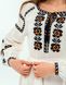 Жіноча вишита сукня на льоні "Чорнобривці" ЖБл11233брк фото 5